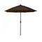 California Umbrella 7.5' Bronze Aluminum Market Patio Umbrella, Pacifica Mocha 194061336779 - alternate 1